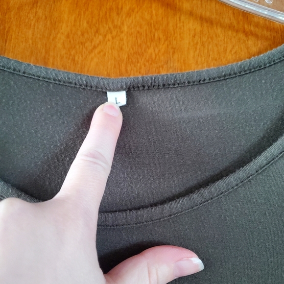 🧡4/$20 Bundle Select Items to Get Offer 🧡Army Green Maternity Dress - Picture 4 of 5